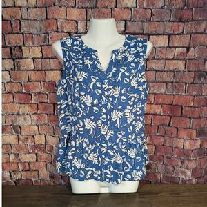 Fortune + Ivy Kira floral button down Size M